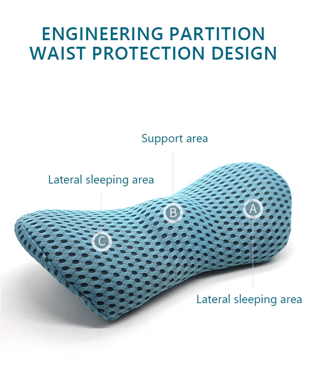 Lumbar Support Pillow – Ergonomic Relief for Car, Office & Home