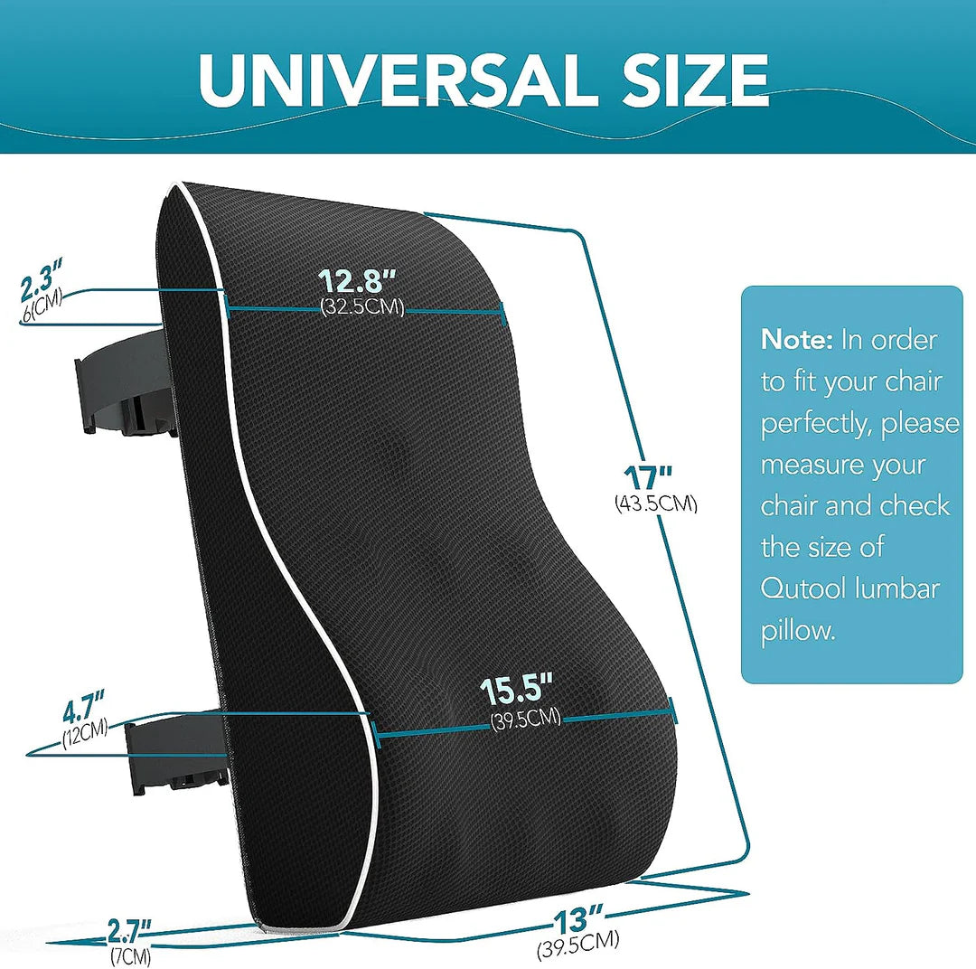 Ergonomic Lumbar Support Pillow - Ultimate Back Relief