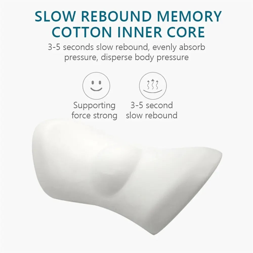 Lumbar Support Pillow – Ergonomic Relief for Car, Office & Home