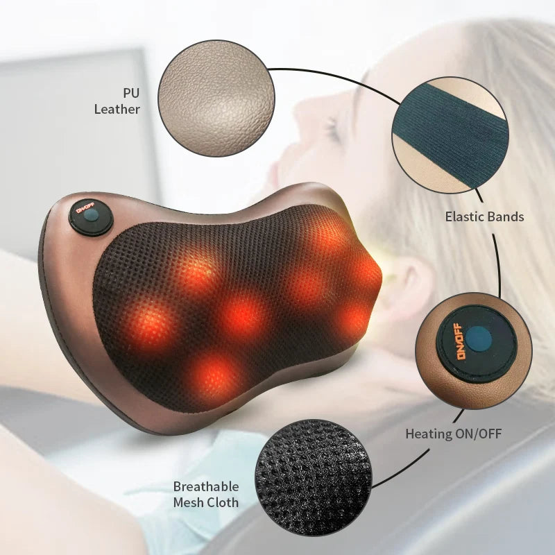 Electric Massage Pillow – Multifunctional Relief