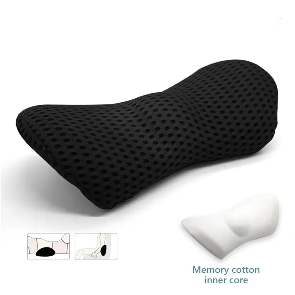 Lumbar Support Pillow – Ergonomic Relief for Car, Office & Home