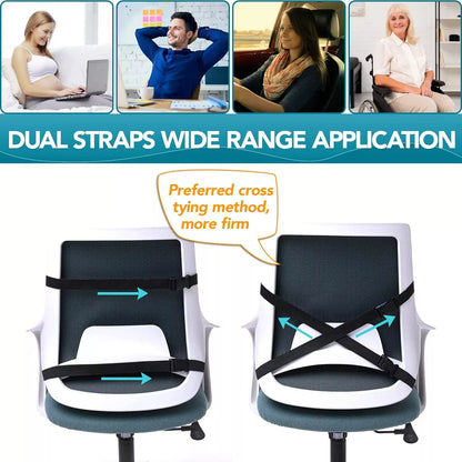 Ergonomic Lumbar Support Pillow - Ultimate Back Relief